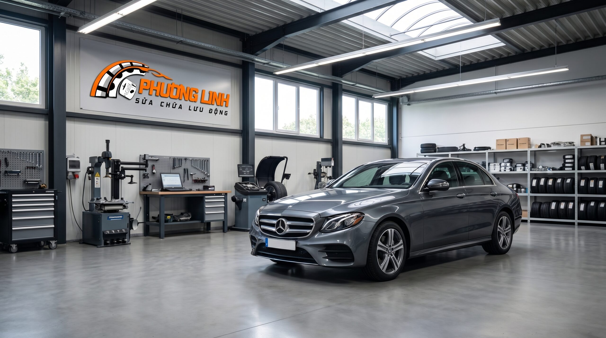 Garage Chuyên Mercedes Tại Thủ Đức Garage Phương Linh