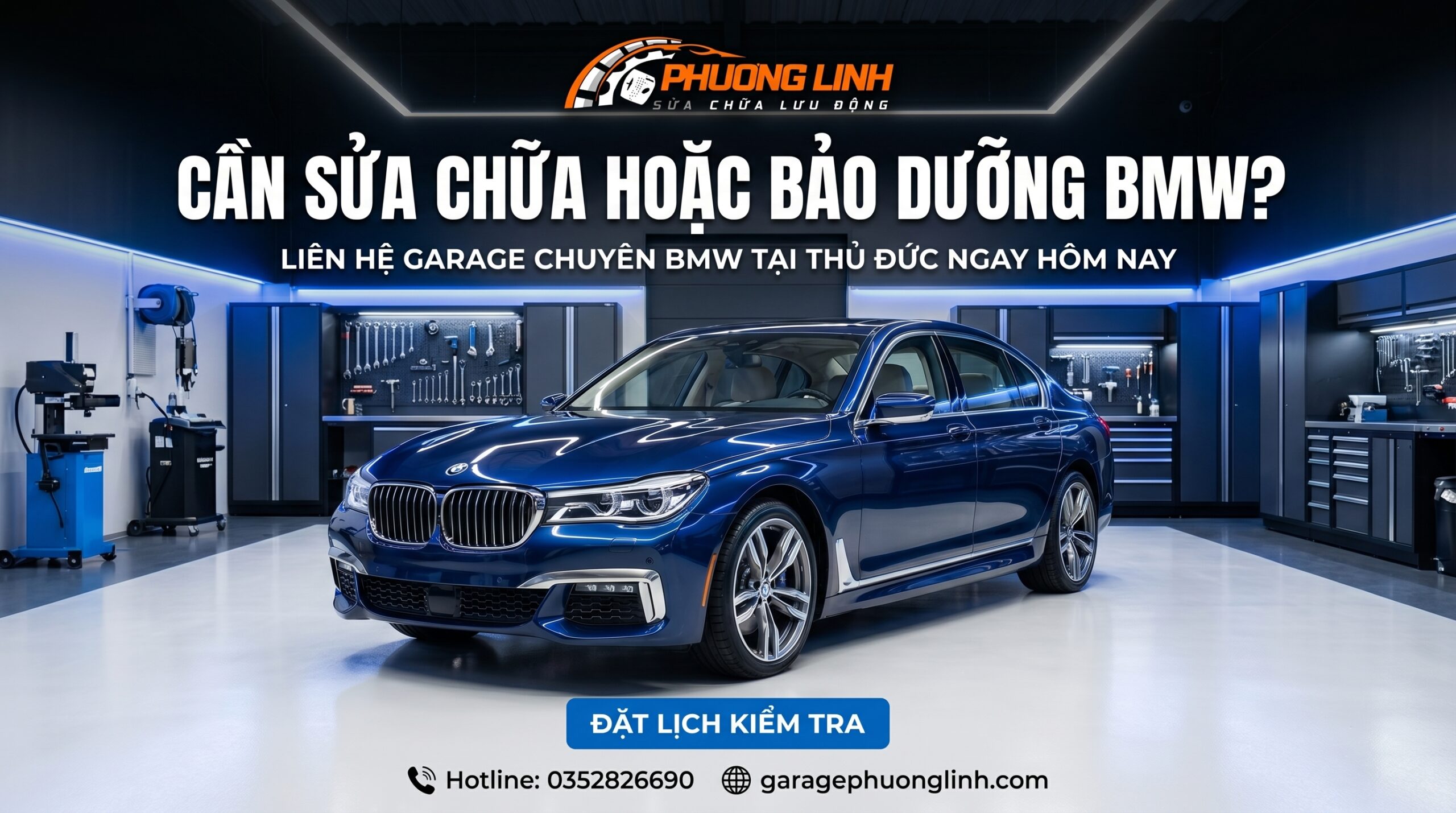 Garage Chuyên BMW Tại Thủ Đức - Garage Phương Linh