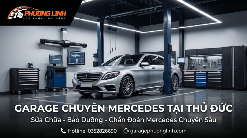 Garage Chuyên Mercedes Tại Thủ Đức Garage Phương Linh