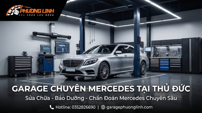 Garage Chuyên Mercedes Tại Thủ Đức Garage Phương Linh